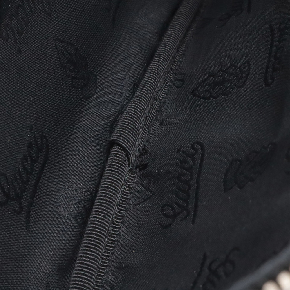 GUCCI Black Leather Pouch - Picture 8 of 9